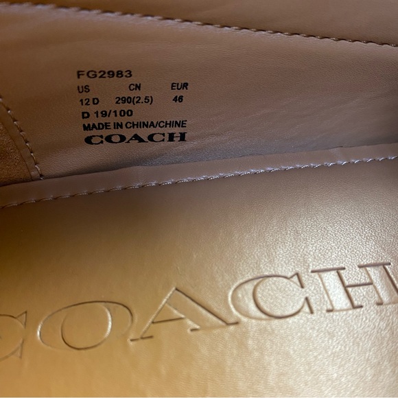 COACH MENS LIAM DRIVER - SIGNATURE JACQUARD - Picture 4 of 7